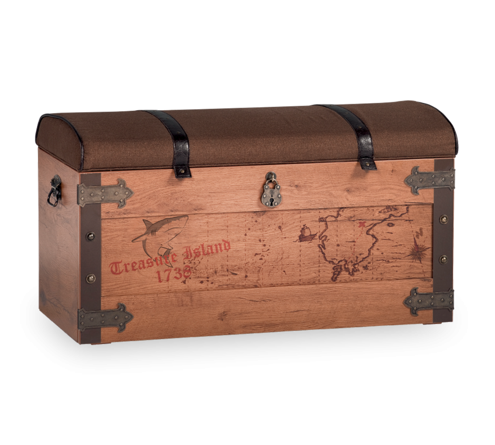 Lada de depozitare din pal si metal